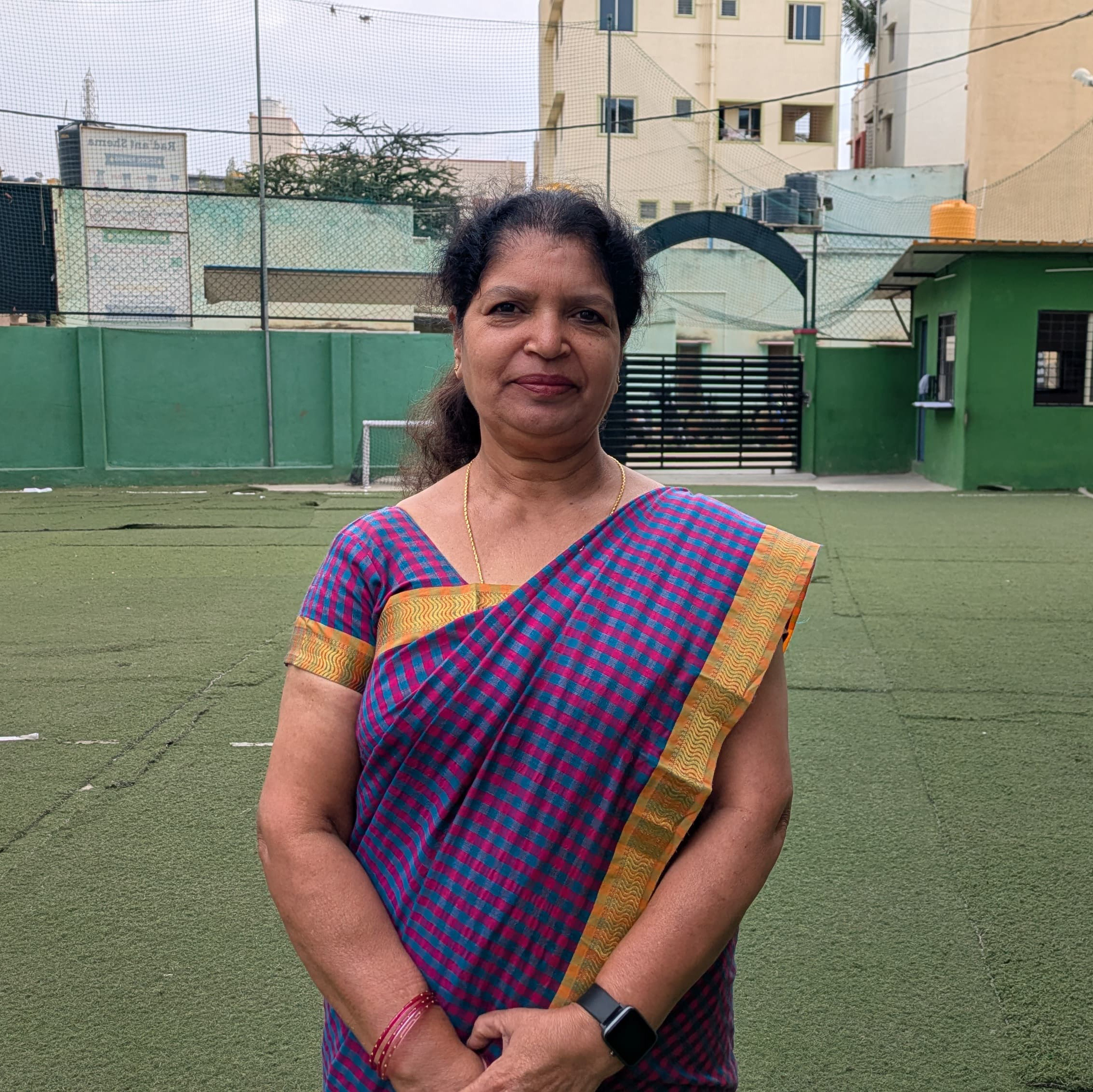 Mrs Lucy Clara Pinto – Head Mistress, Radiant Shema School Bangalore